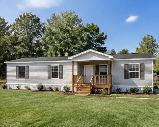 The Harbor — illustrative mobile home exterior