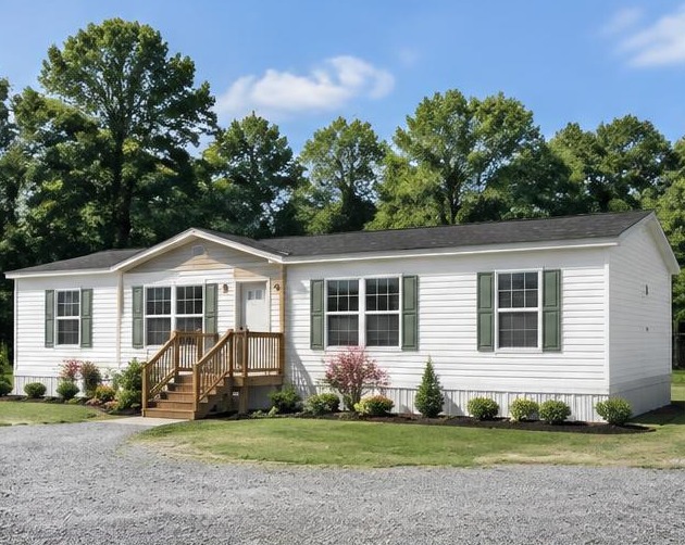 The Cypress — illustrative mobile home exterior