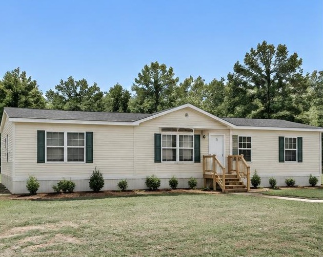 The Savannah — illustrative mobile home exterior