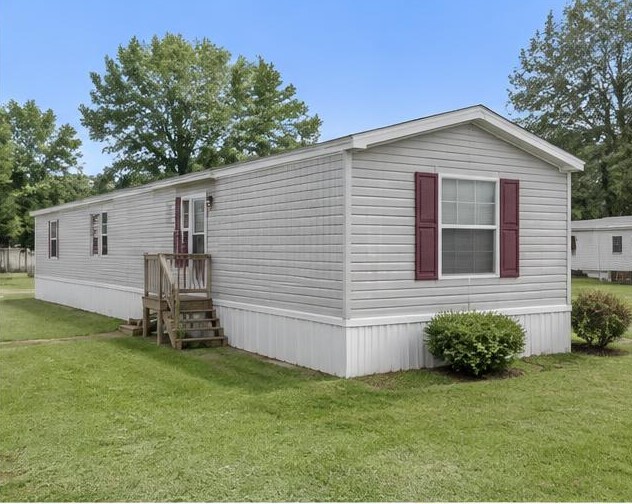 The Maple — illustrative mobile home exterior