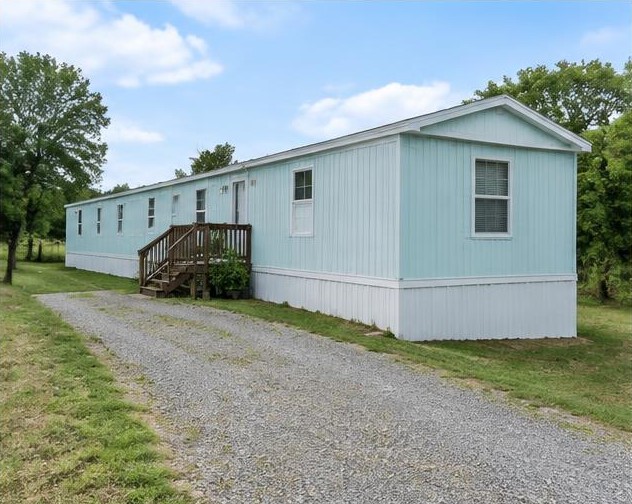 The Seabreeze — illustrative mobile home exterior
